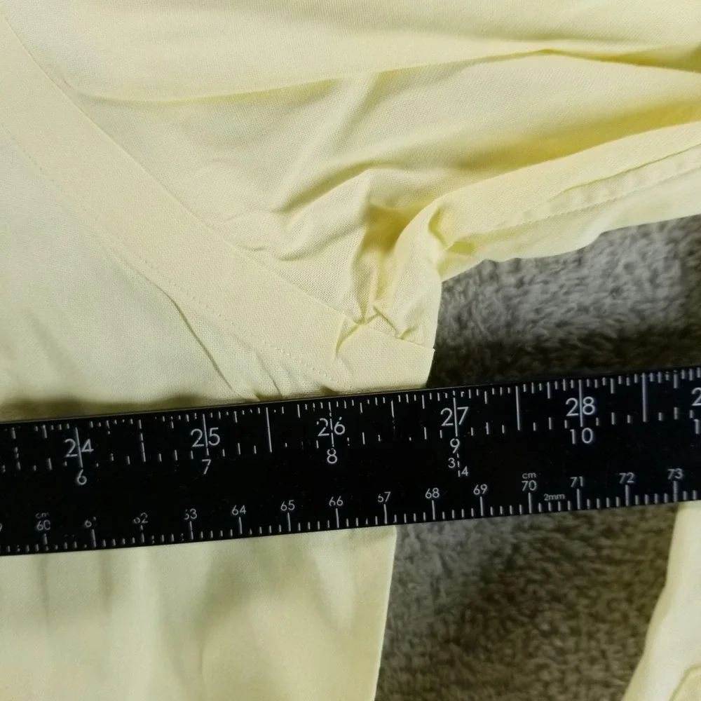 Polo Ralph Lauren Shirt Mens 17 37 Yellow Yarmouth‎ Pinpoint Oxford Button Down